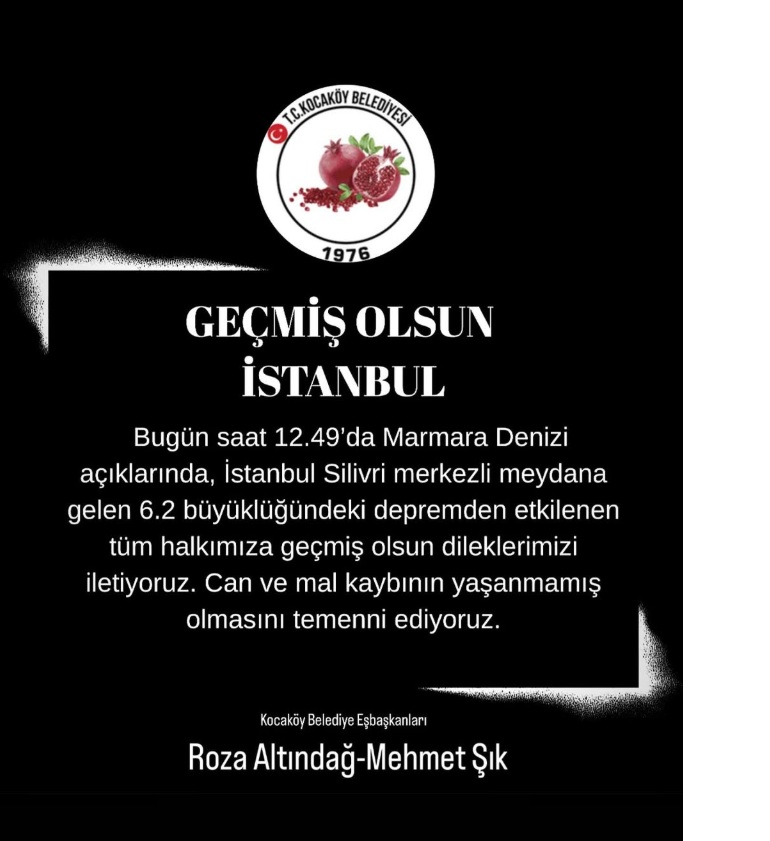 Geçmiş Olsun İstanbul