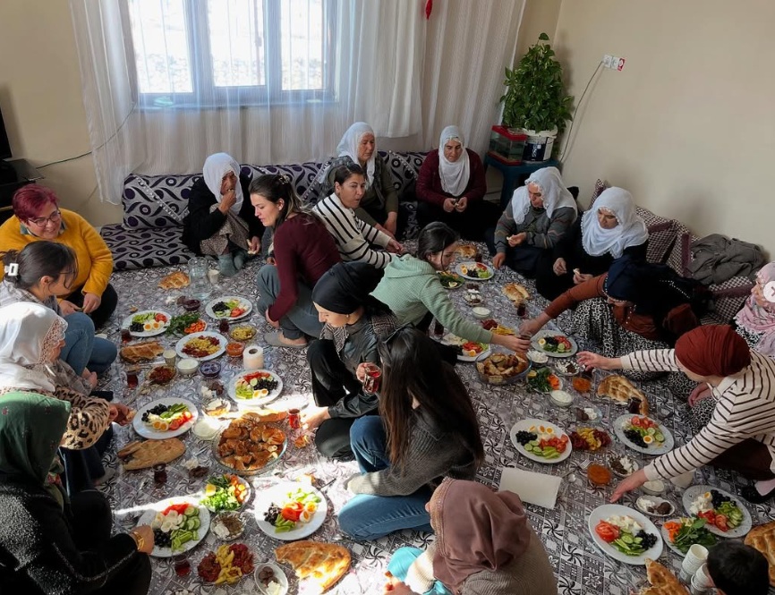 Eş Başkanlarımız Bugün Şaklat Mahallesine davetliydi